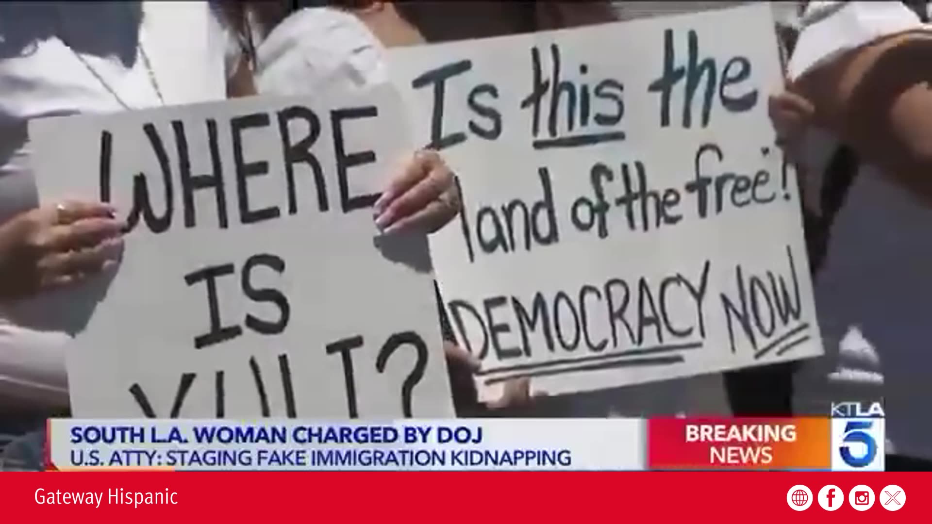 Mexican national faked kidnapping by ICE to solicit donations