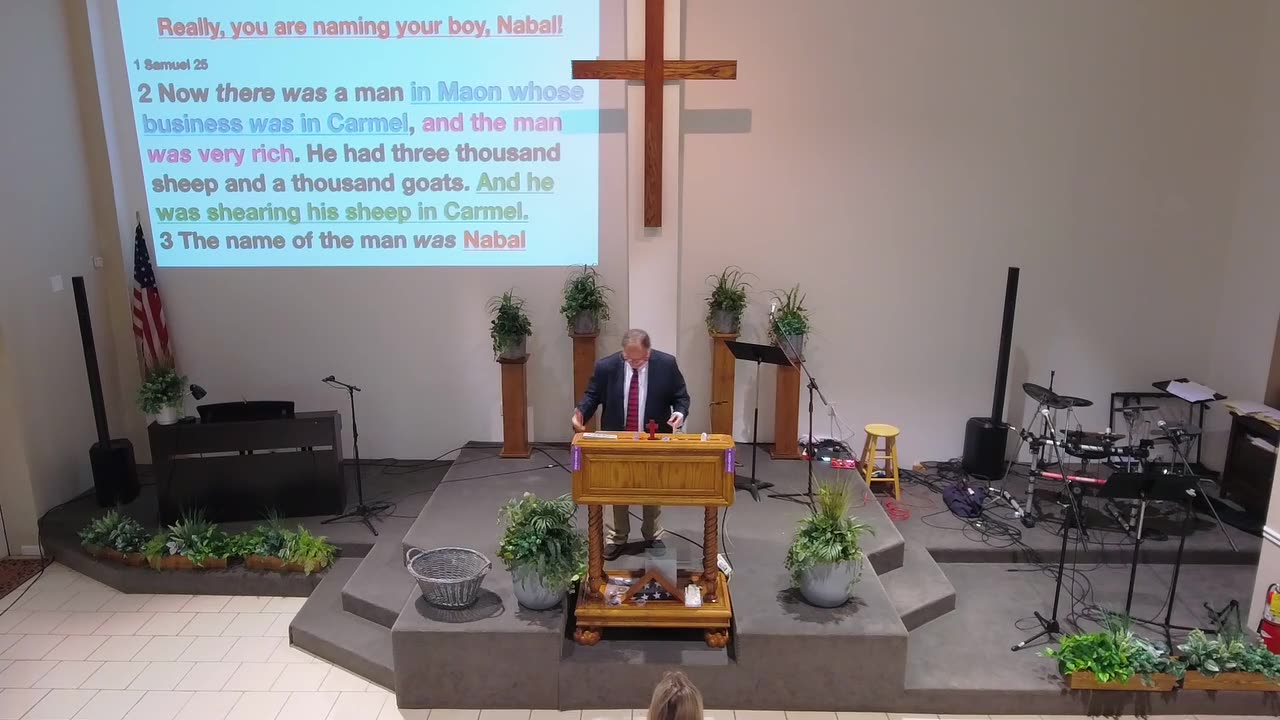 "A Take-Out Dinner that Saved a King!" Sunday Sermon, September 7, 2025