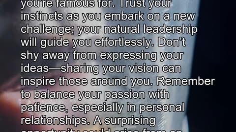 Daily Horoscope | Libra & Aries 🌟