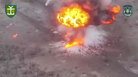 Epic Detonation of a Russian APC