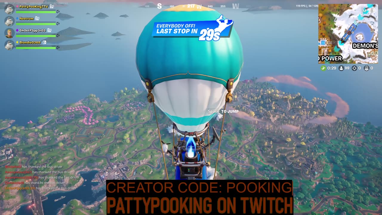 Monday Madness and Mayhem! #zerobuild #fortnite #pattypooking