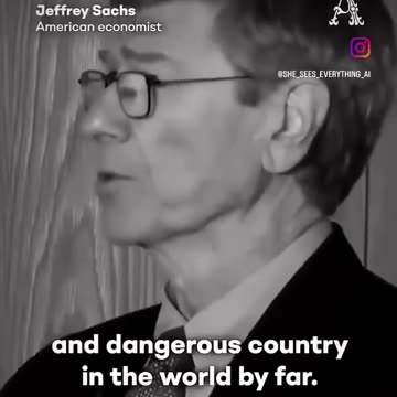 Jeffery David Sachs “ it’s all lies”