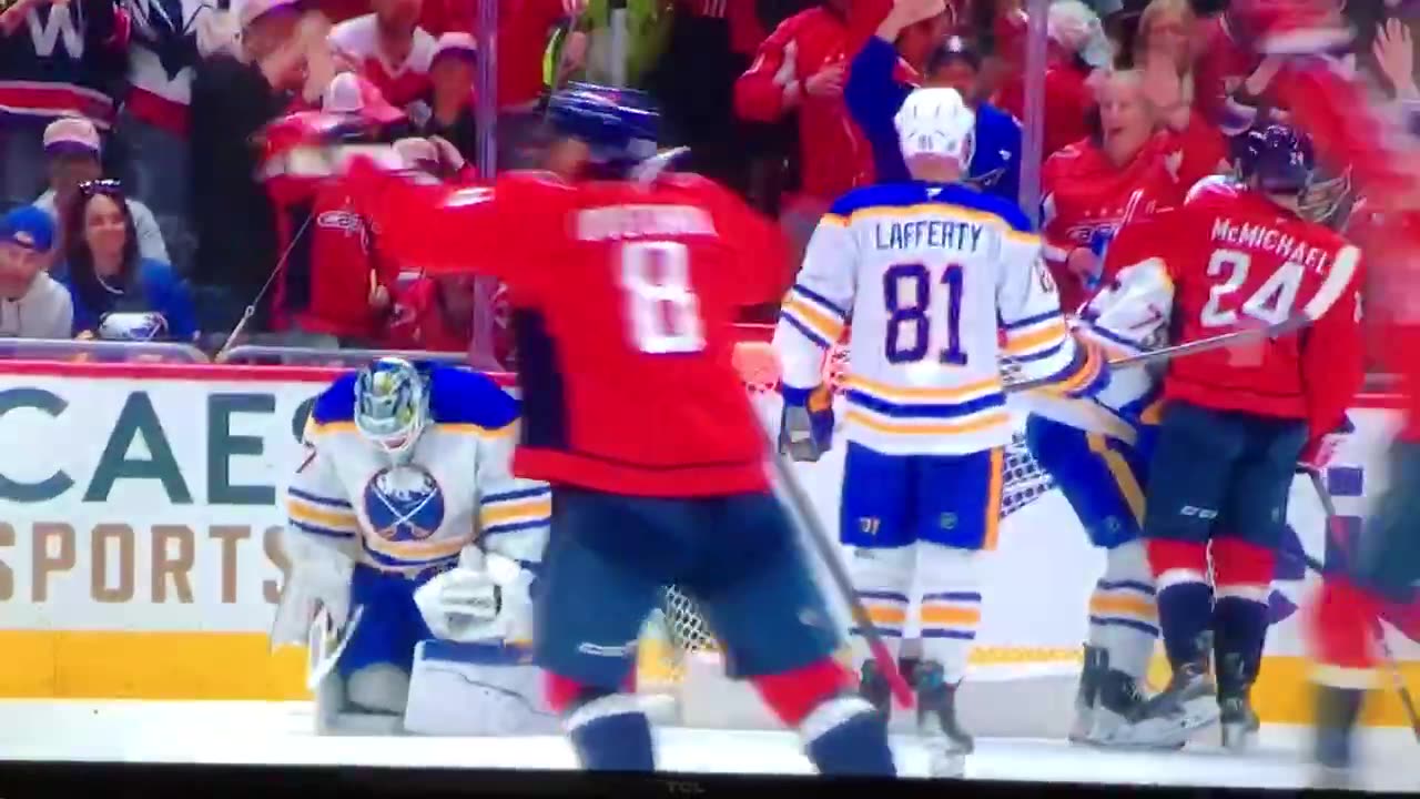 Capitals D #6 Jakob Chychrum 🥅(19)🏒Slap-Shot Goal