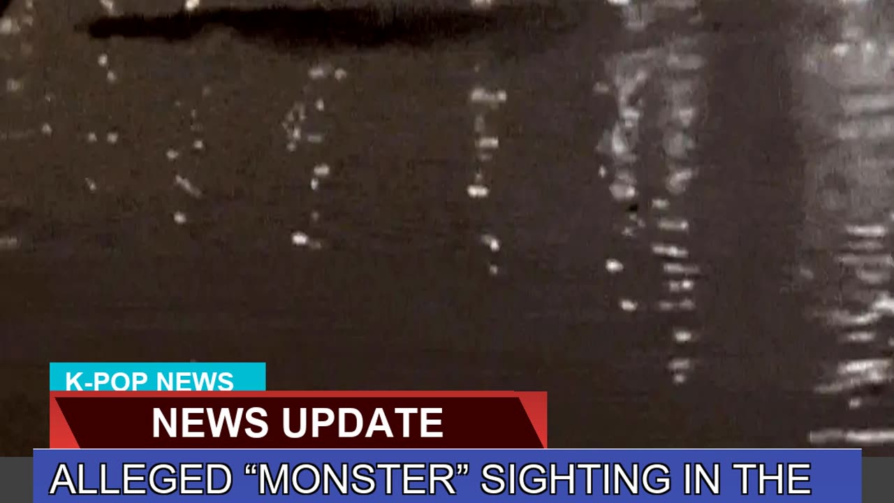 Alleged Monster Sighting in the Han River Sparks