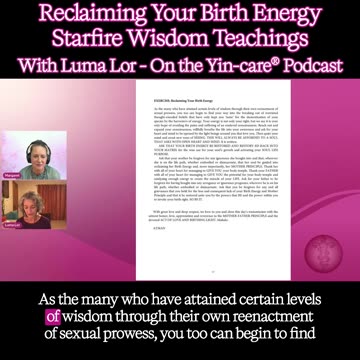 Reclaiming Your Birth Energy