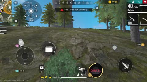 "Insane 1v4 Clutch in Freefire videos
