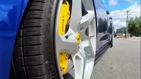 Wheels looking flush, fenders looking crushed #shorts #auto #ferrari
