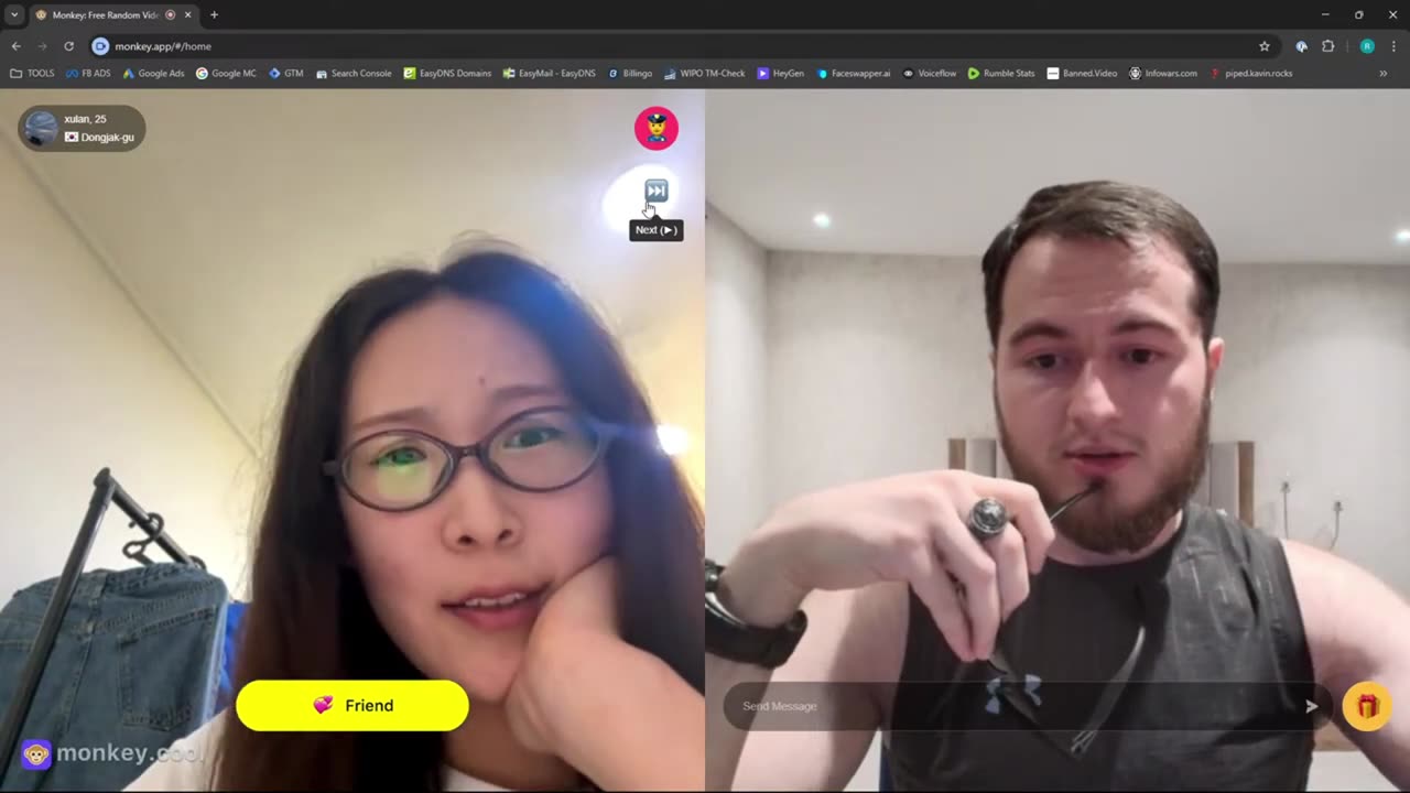MONKEY APP RIZZING and TROLLING - Borz Noxus Livestream 25.04.2025