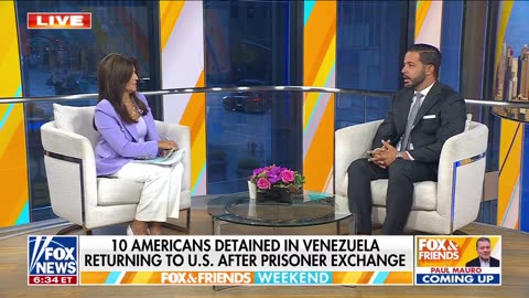 10 Americans Detained in Venezuela Returning to the U.S. after prisoner exchange