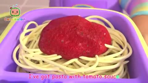 Shocking: School Lunch + Pizza and Pasta Song! | Food and Snacks Mix | CoComelon