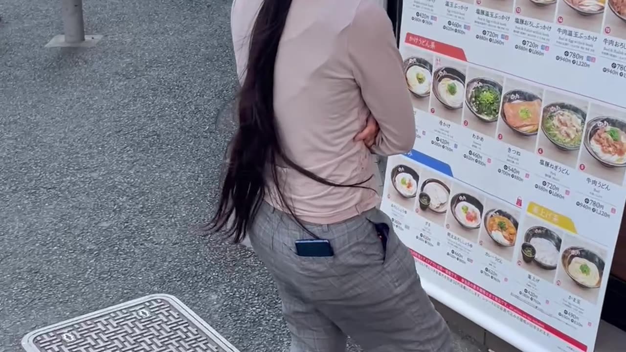 "Touching & Playing with Long Hair in Public – Street Moments!"