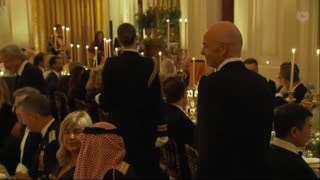 TONIGHT — Seated at same table as Don Jr, Elon Musk dines next to Pfizer CEO