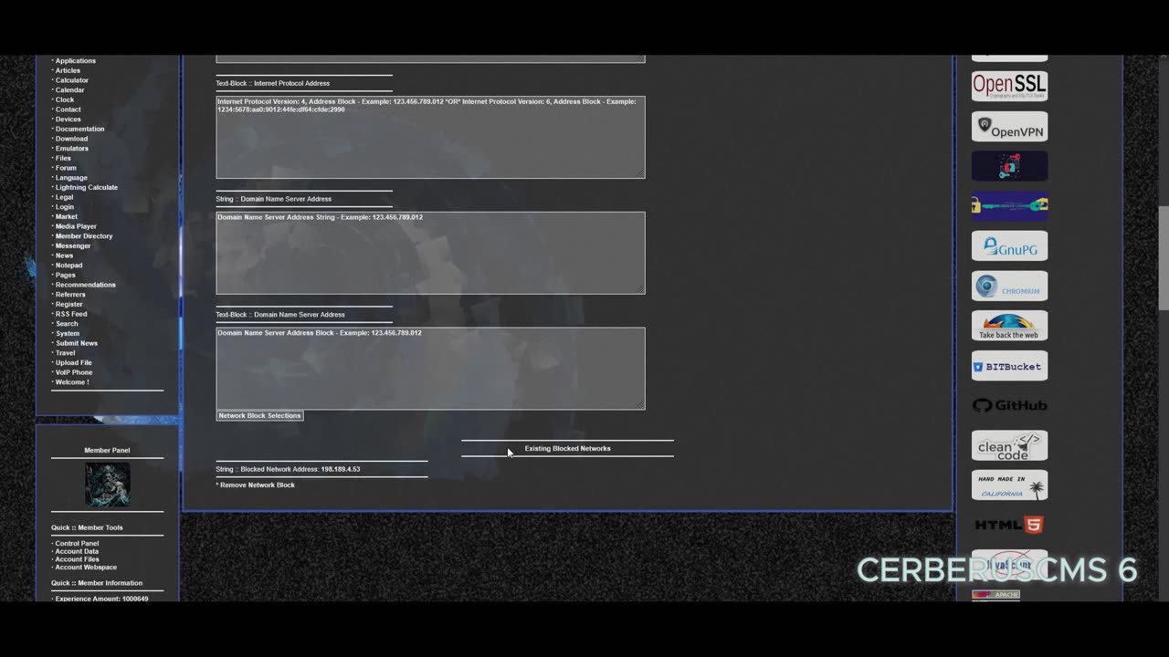 [2025-06-03] CerberusCMS - 6 - SVD - Administration - Networking - Video File Part - 02 OF 03