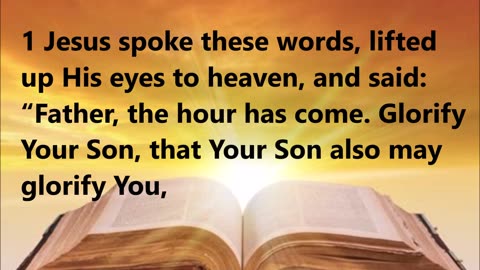 Jesus Prays for Himself