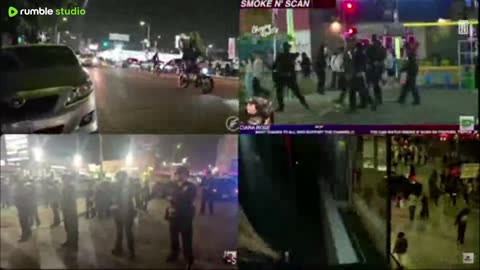 🔴 LIVE - MASSIVE UNREST IN LOS ANGELES, CA day 7