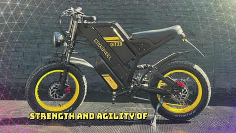 Coswheel GT20 PRO Electric Bike 3000W Motor 48V 40AH Dual Battery Fat Tire Ebike