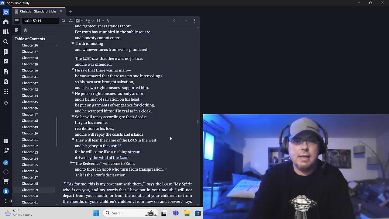 there was no one to uphold the truth [The Bride of Christ]