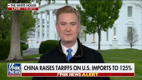 Peter Doocy Attacked by a Bird During Live Broadcast