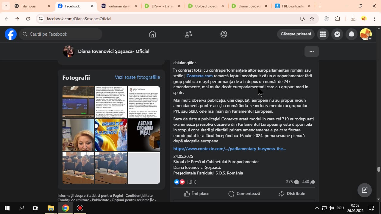 DIS--- - 24 mai 2025 - Vizualizarea paginii