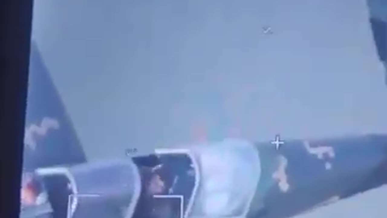 A Ukrainian Yak-52 is targeting Russian unmanned aerial vehicles