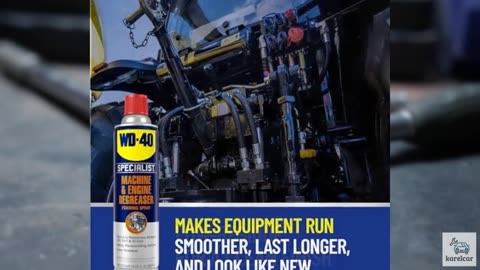 WD-40 Specialist Machine & Engine Degreaser Foaming Spray, 18 OZ