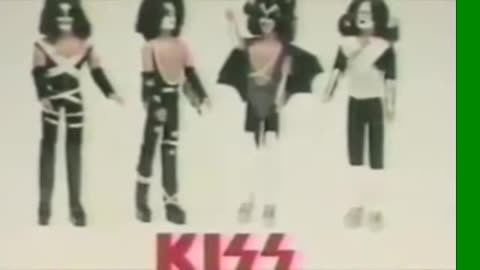 KISS Mego Action Figures TV Commercial from 1978