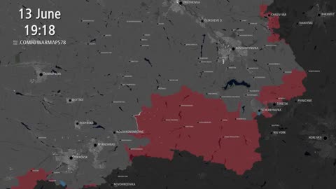 Battle Of Pokrovsk Animated Map • January To August 2025