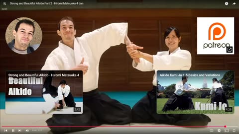 Strong and Beautiful Aikido Part 2 - Hiromi Matsuoka 4 dan