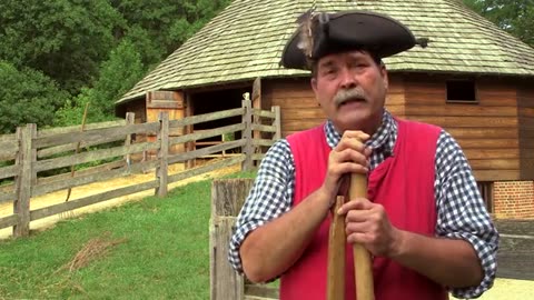Washington's Invention; The 16-Sided Wheat Threshing Barn