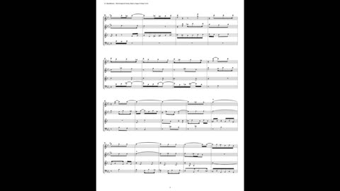 J.S. Bach - Well-Tempered Clavier: Part 2 - Fugue 15 (Woodwind Quartet)