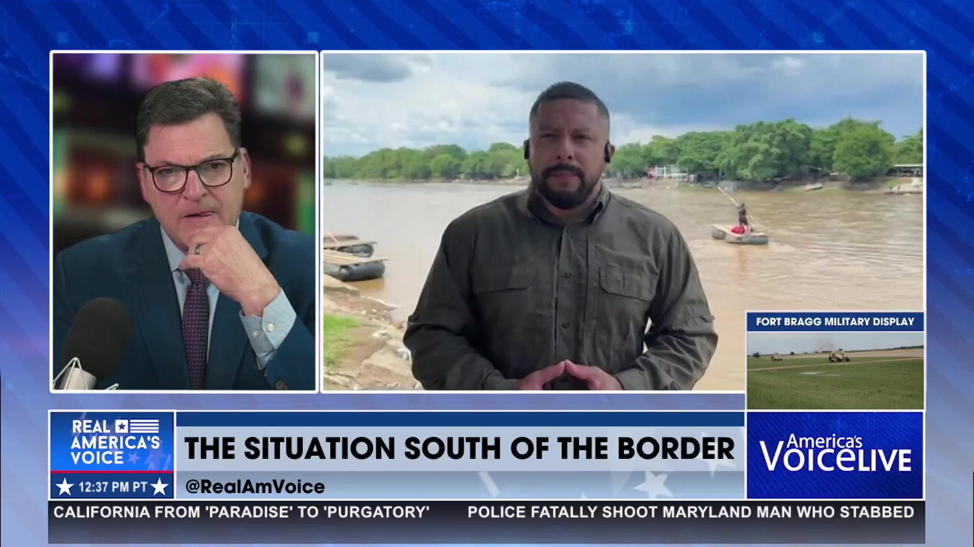 THE SITUATION SOUTH OF THE BORDER