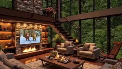 Cozy rustic house