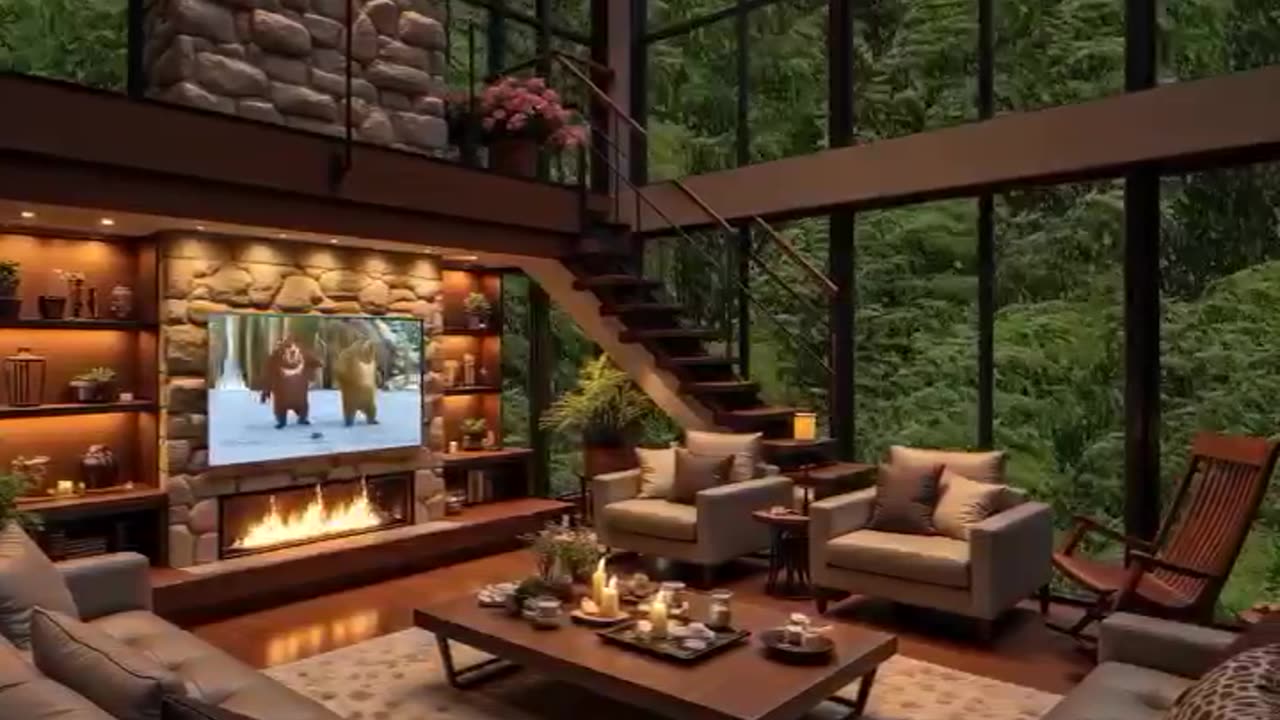 Cozy rustic house