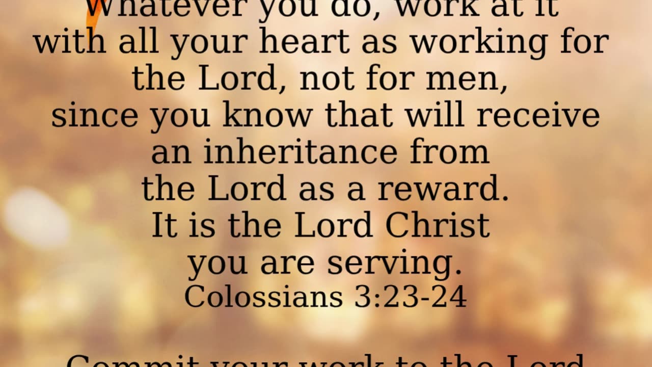 Work for Lord, not men