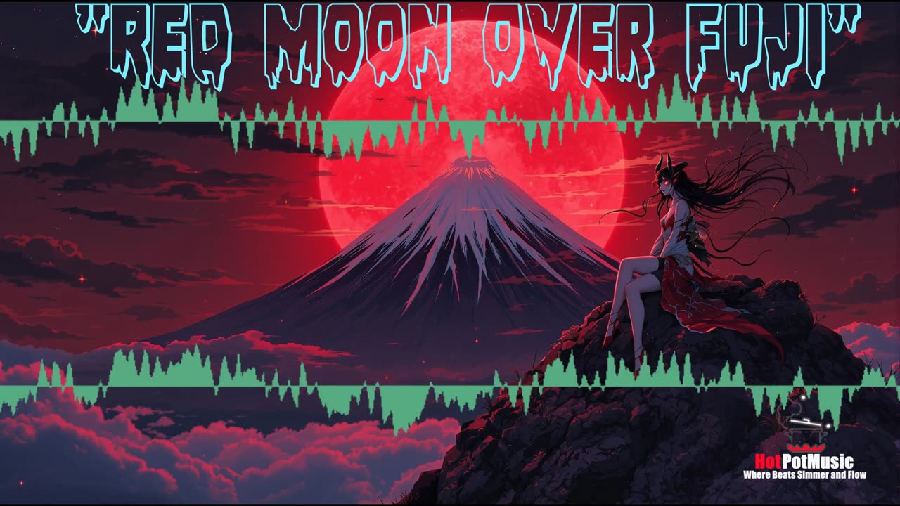 Red Moon Over Fuji (Shamisen Metal)