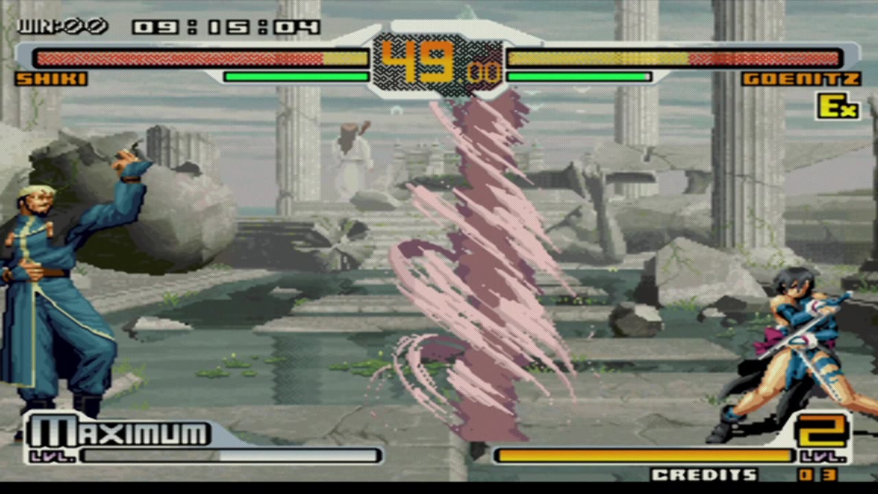 Shiki vs Goenitz