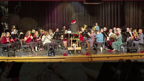 A Fireside Christmas-Troy Community Band December 8, 2024 Christmas Concert, Arr. James Swearingen