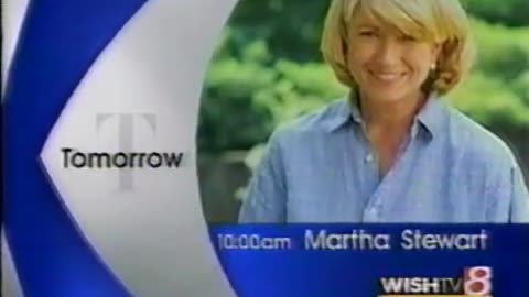 August 26, 1998 - WISH-TV Promo for the Martha Stewart Show