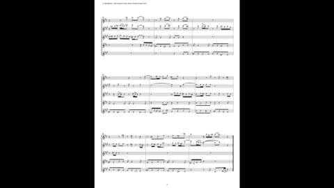 J.S. Bach - Well-Tempered Clavier: Part 2 - Prelude 09 (Saxophone Quintet)