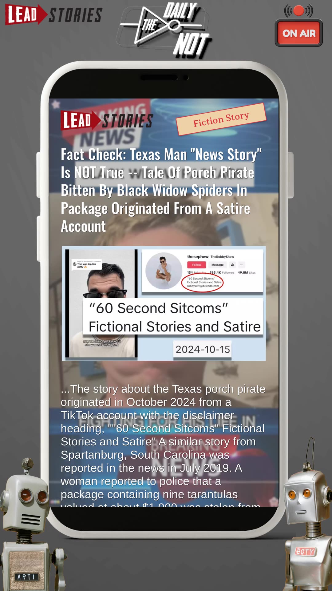 The Daily NOT - A show about what didnt happen today. Episode 533.