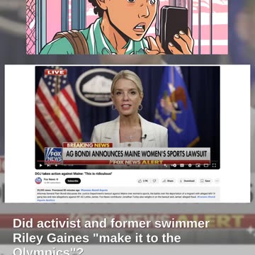 Fact Check: Riley Gaines Did NOT 'Make It To The Olympics' -- Bondi Erred