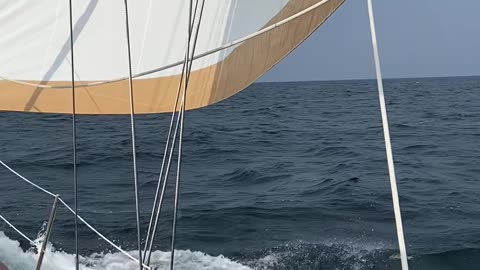 Grand Sailing on Green Bay, June ‘25 #lakecruise #greatlakes #sailing #lakemichigan