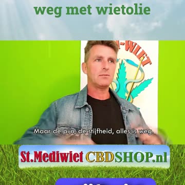 Hernia- en artrosepijn weg met wietolie