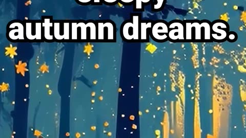 Subscribe for more sleepy autumn dreams #autumndecor #anxietyrelief #selfcaregift #cutecatshorts