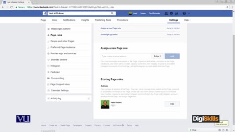 30 FACEBOOK Assigning and Editing Page Roles - Digital Marketing