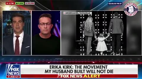 "17 different nations right now have ongoing vigils for Charlie Kirk ~ Jesse Watters & Benney Johnson
