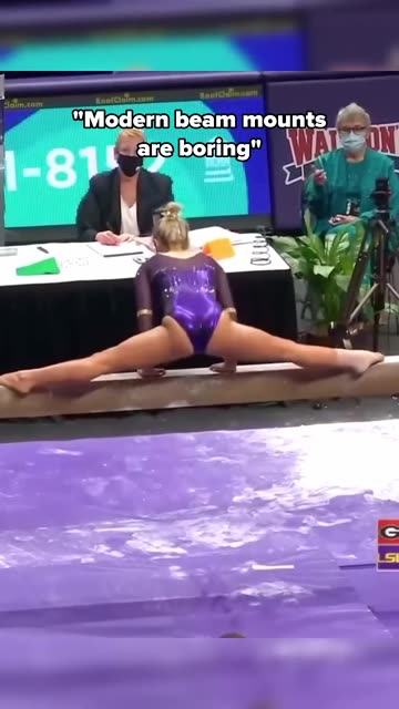 Gymnastics Butts Beams Sexy AF