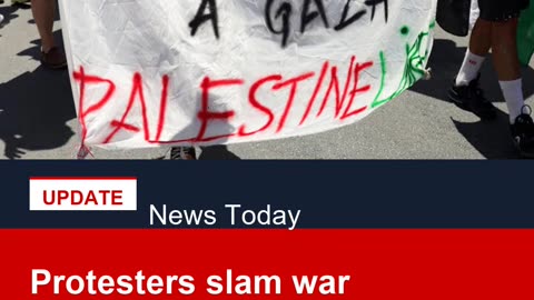 Protesters slam war profiteering, Israel at French air fair