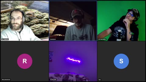 Burg's Lounge.. Hanging Out w/Frens #Live #Cannabis #420