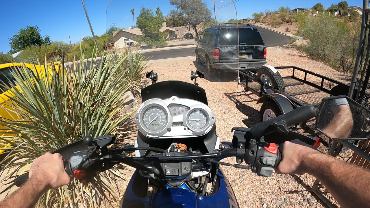 First test BMW F650gs